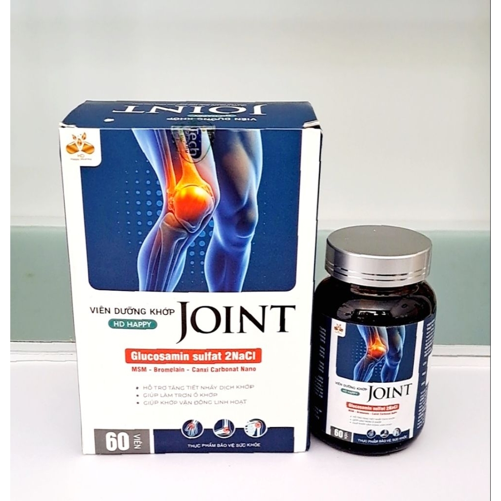 VIÊN DƯỠNG KHỚP JOINT _ Glucosamin Sulfat 2Nacl [Thực phẩm bổ khớp] Hộp 60 viên