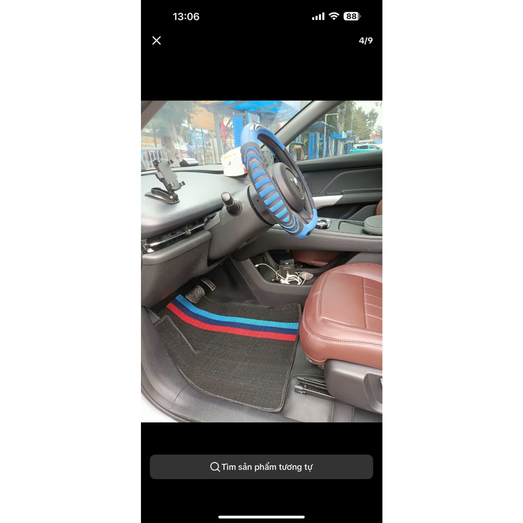 Thảm lót sàn oto toyota