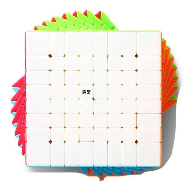 Rubik 8x8 Cao Cấp – Khối Lập Phương Nhiều Tầng, Xoay Mượt, Đồ Chơi Trí Tuệ Giải Đố