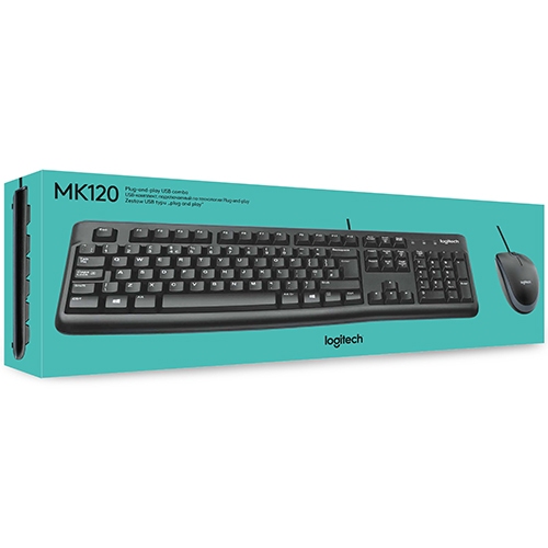Bộ bàn phím chuột Logitech MK120