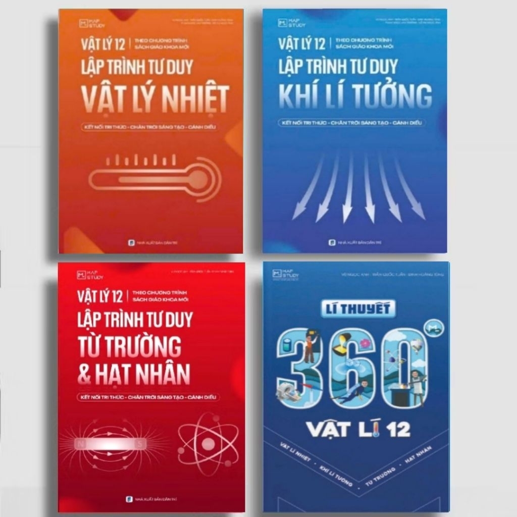 Lí Thuyết 360 Độ Vật Lí 12, Lập Trình Tư Duy Khí Lí Tưởng, Lập Trình Tư Duy Vật Lý Nhiệt, Lập Trình 