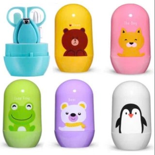 Bộ Bấm Móng 4 Chi Tiết Cho Bé Yêu ( Bấm , Kéo, Rũa, Gắp Rỉ Mũi )