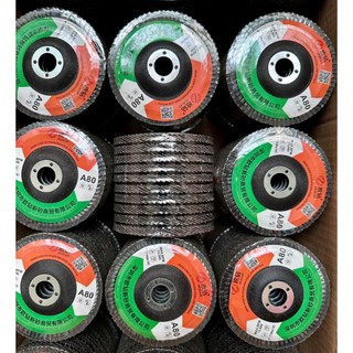 1 lốc 10 viên Đá nhám ráp xếp đánh bóng kim loại, chà gỗ cát  A40 đến A120 thương hiệu OuZuan