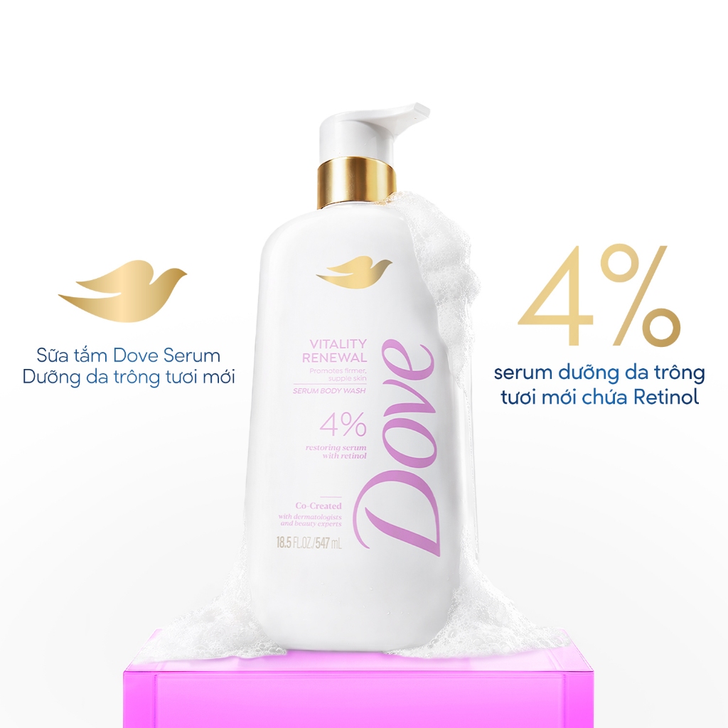  [LIVE] Sữa tắm Dove Serum Dưỡng da chuyên sâu 547ml | BigBuy360 - bigbuy360.vn