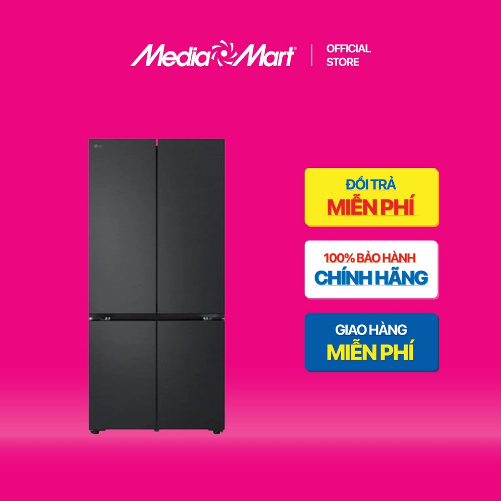 [ Mediamart Mall ] Tủ lạnh LG Inverter 575 Lít Multi Door LFB58BLMA BH chính hãng,Ship 0đ