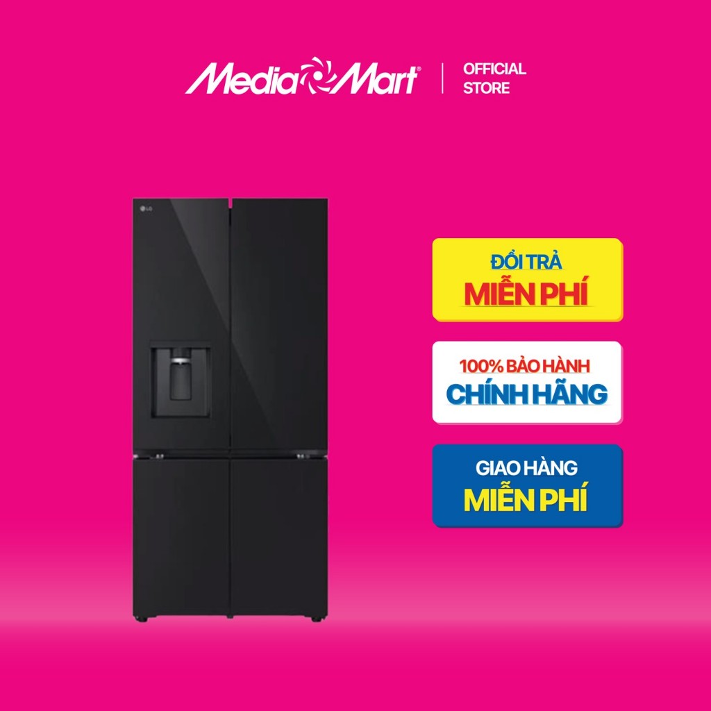 [ Mediamart Mall ] Tủ lạnh LG French Door Inverter 571 Lít Multi Door F58BGD BH chính hãng,Ship 0đ