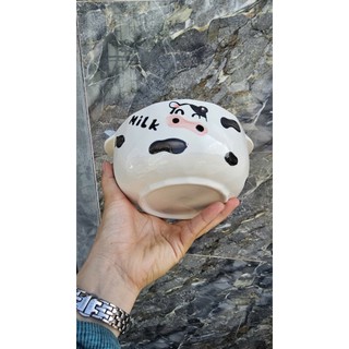 Thố Mì Sứ Nắp Thuỷ Tinh Sứ 2 Lớp Giữ Nhiệt, Bền Dai, Chống Sốc, Hoạ Tiết Đẹp