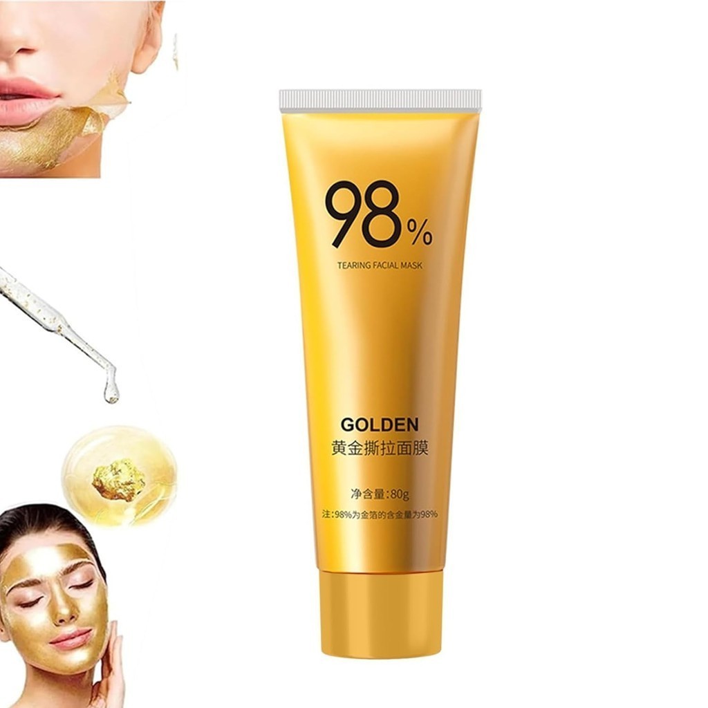 BÁN SỈ 10  Mặt nạ lột lá vàng- Mặt nạ chống nhăn 98% Golden Peel Off