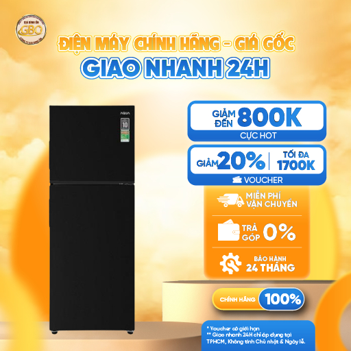 AQR-T239FA(FB) - Tủ Lạnh Aqua Inverter 212 lít