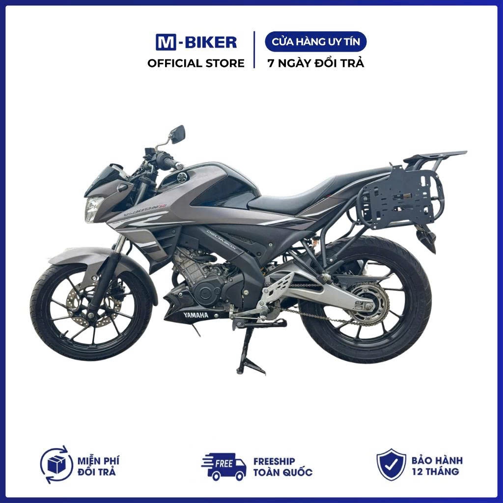 Baga khung thùng fz155, baga gắn thùng fz155, baga fz155 chất liệu thép, sơn tĩnh điện