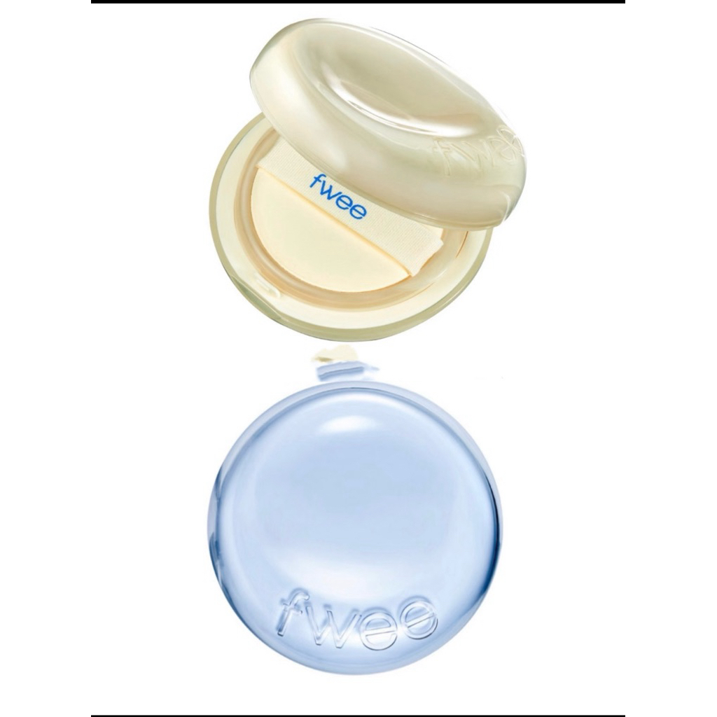 [fwee] Glass Cushion Foundation (Lõi Thay Thế) — Cushion 13g + Refill 13g + 2 Bông Mút / Cushion Gla