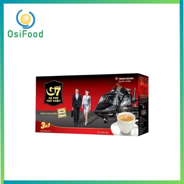 Cafe hòa tan G7 3in1 hộp 21 góix16g