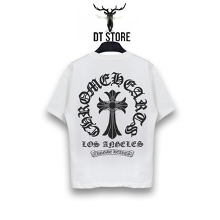 ÁO THUN CHROME HEARTS 53 COTTON CAO CẤP FORM RỘNG UNISEX - DT STORE - CH019