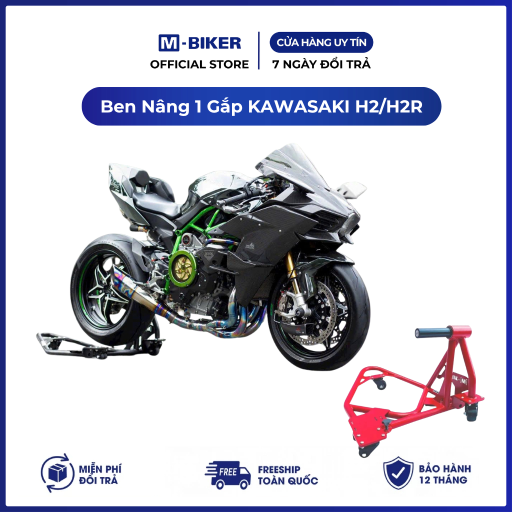 Ben Nâng Kawasaki H2, ben nâng 1 Gắp Kawasaki H2R - Ben Nâng MB143 | M-Biker