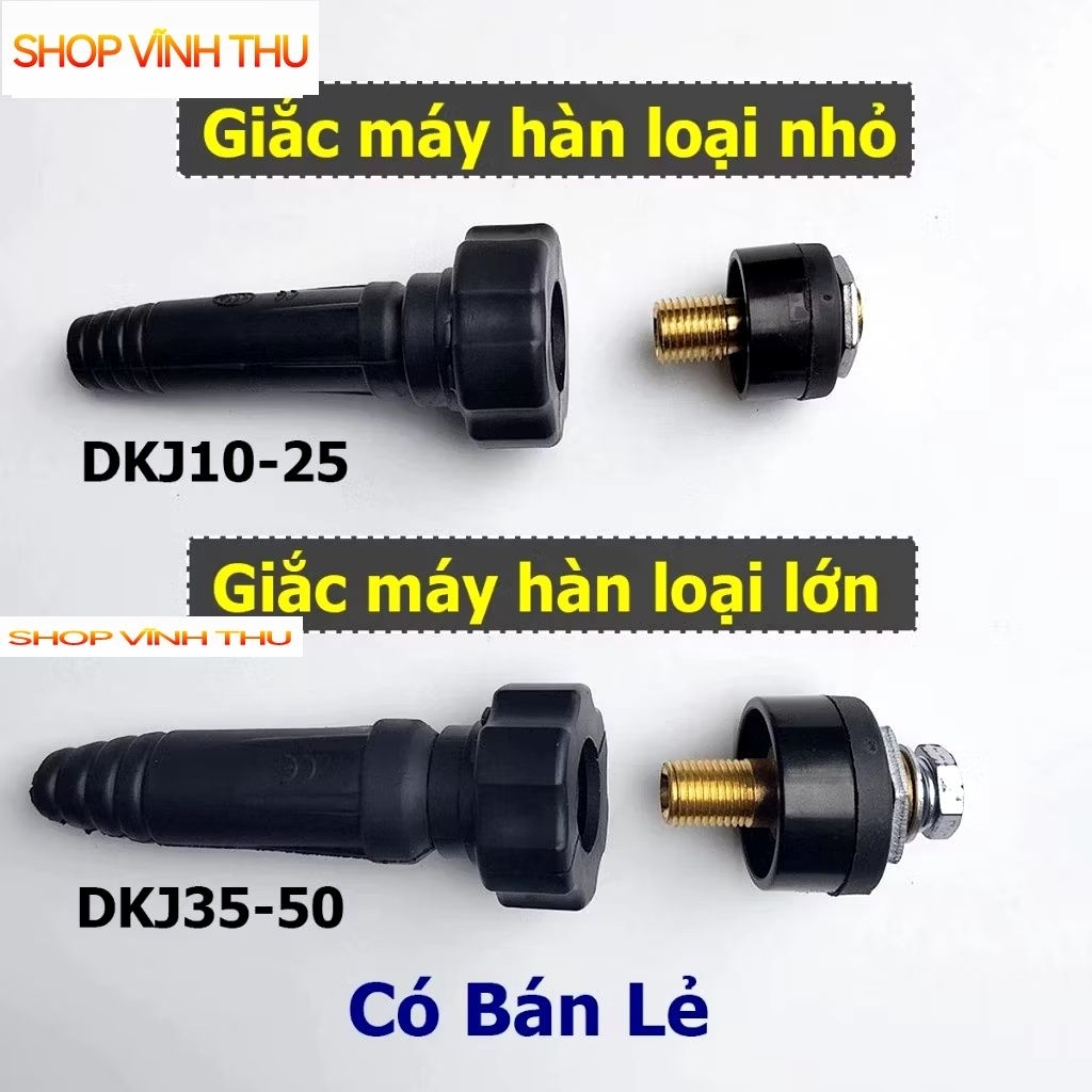 Bộ Rắc Hàn Ren Xoáy DKJ 10-25 & 35-50