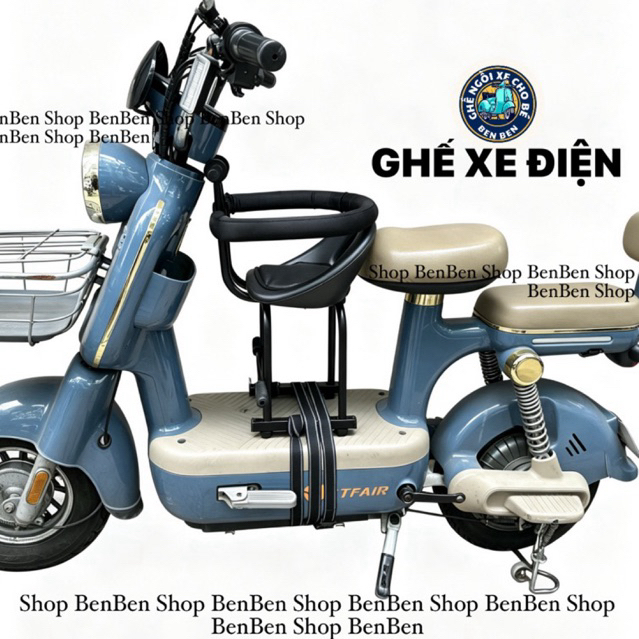 Ghế đi XE ĐIỆN cho bé. Ghế không dành cho xe Tay ga và Xe Máy điện