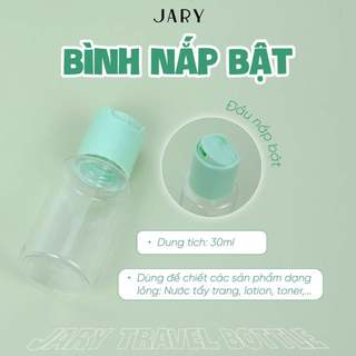 Set chiết mỹ phẩm 6 món Jary Travel Bottle Set - Bebeau