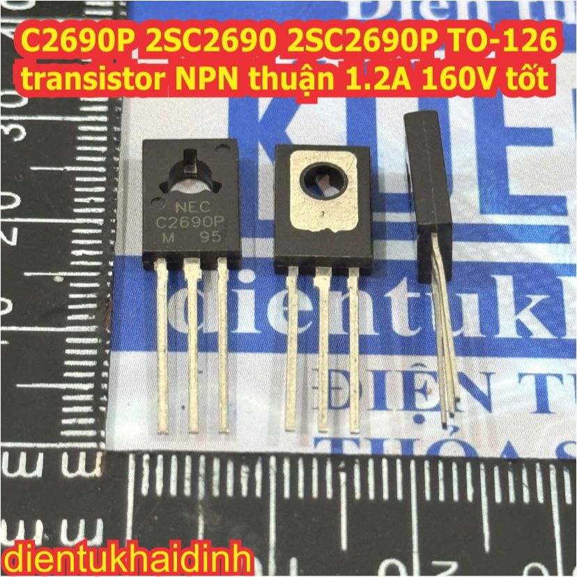 10 con A1220A 2SA1220 A1220P A1220 C2690A C2690P 2SC2690 C2690 TO-126 transistor PNP NPN nghịch thuậ