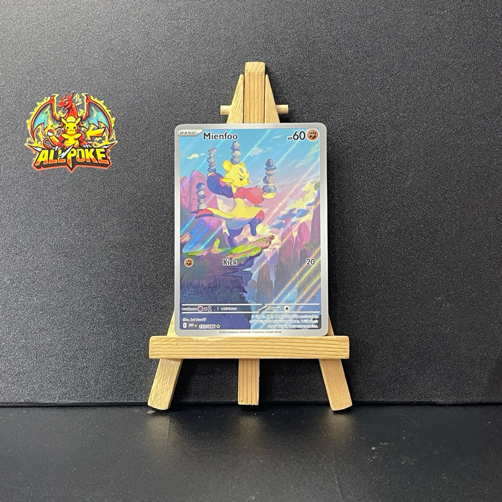 [ AllPoke ] Thẻ Bài Pokemon TCG,Mienfoo - 133/086 -M-NM