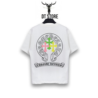 ÁO THUN CHROME HEARTS 3 THẬP MÀU COTTON CAO CẤP FORM RỘNG UNISEX - DT STORE - CH024