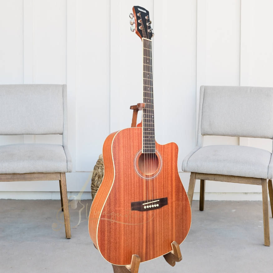 Đàn Guitar Acoustic F3000 Bản Mới Có Gắn EQ Tuỳ Chọn - Tặng 12 phụ kiện và bảo hành 2 năm tại vinagu
