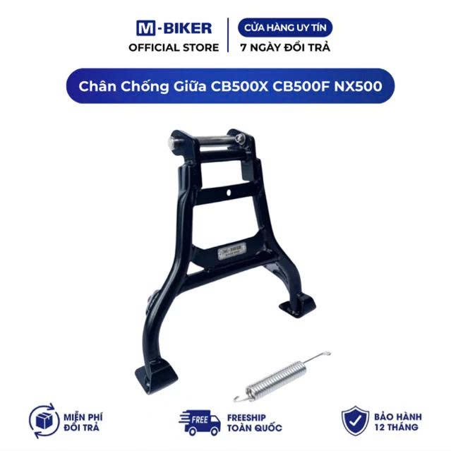 Chân chống NX500, Chân chống đứng NX500, chống nâng thẳng xe dành cho Honda NX500 chính hãng MBIKER