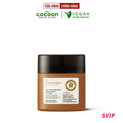 [SVIP] BIGSIZE - Sữa kem chống nắng bí đao Cocoon 50ml quang phổ rộng, bảo vệ rất cao SPF 50+, PA+, UVA