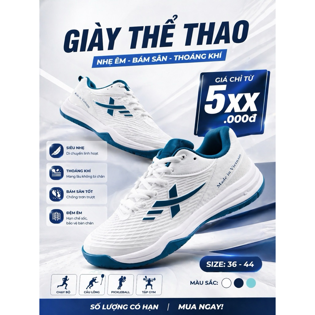 giày thể thao đa di năng Xp Max