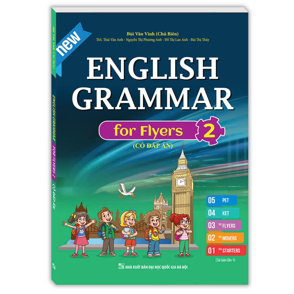 Sách - English grammar for Flyers 2 (có đáp án)