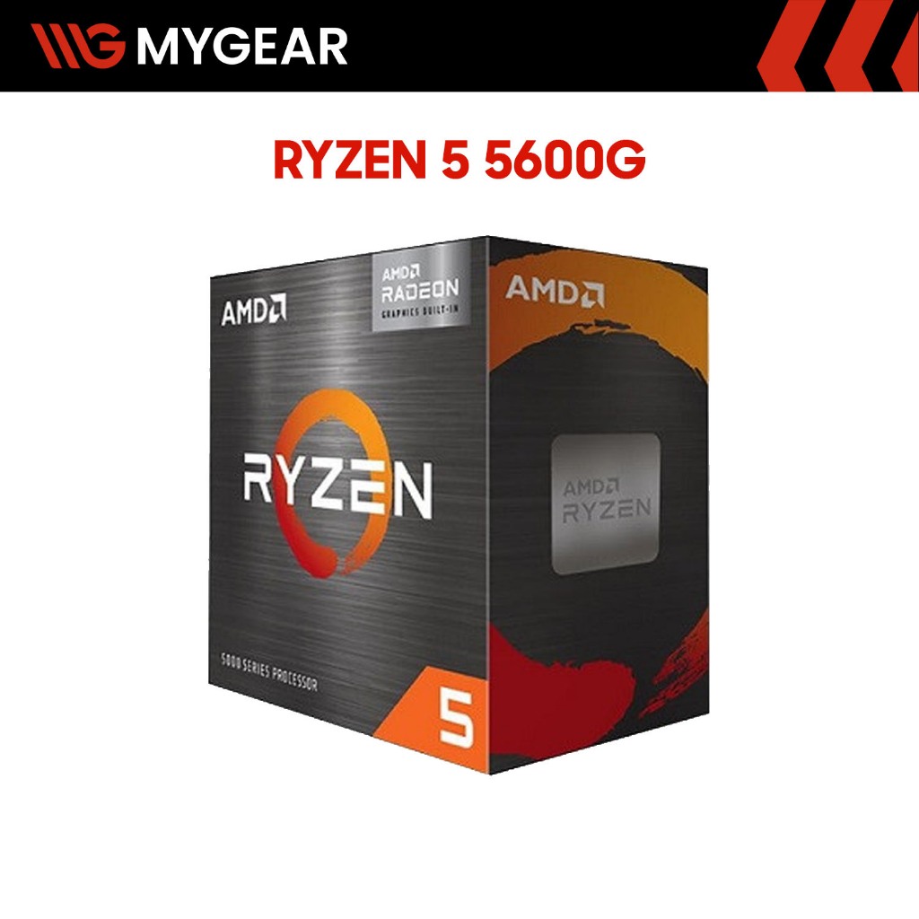 CPU AMD Ryzen 5 5600G 6 Nhân 12 Luồng 4.4GHz Socket AM4