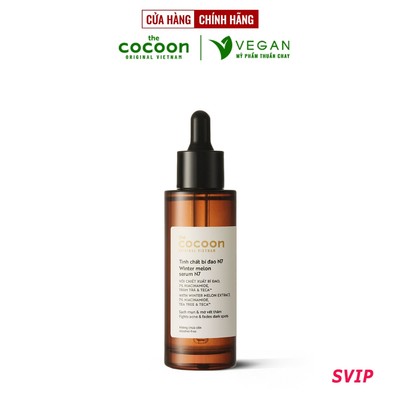[SVIP] Serum tinh chất bí đao cocoon 70ml sạch mụn - VEGAN - Mỹ phẩm thuần chay
