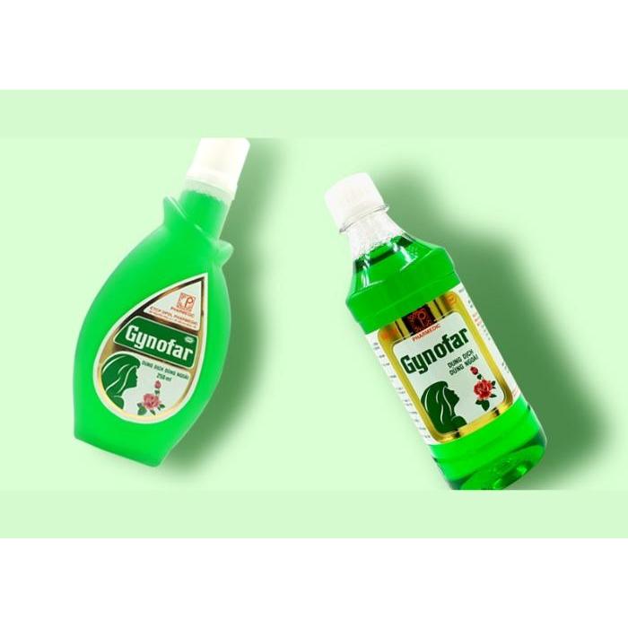 Gynofar 250ml – Dung dịch vệ sinh phụ nữ & làm sạch da lưng, giảm mùi, hỗ trợ hạn chế mụn