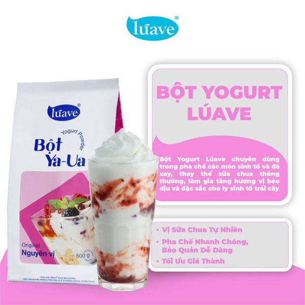 Bột đá xay Luave Yogurt/ Sữa chua 500gr