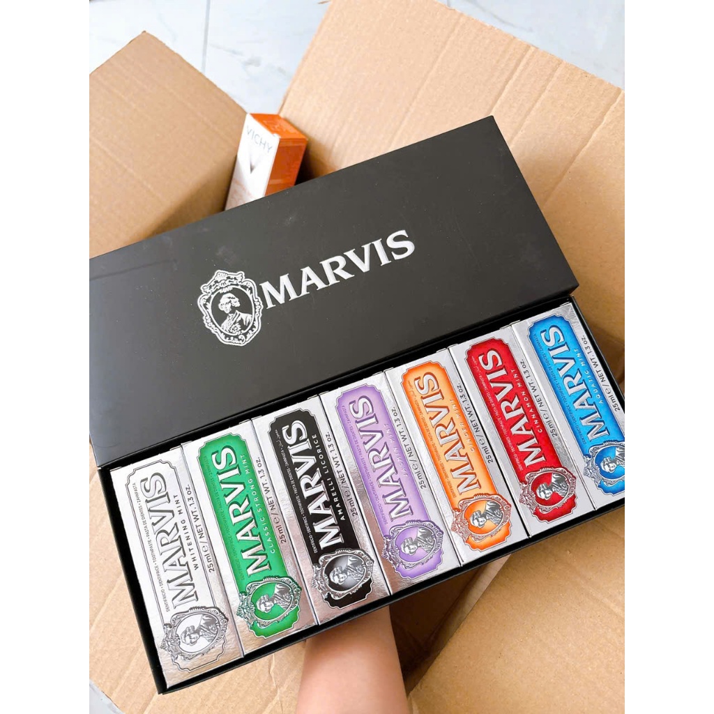 [Có Lẻ] Set Kem Đánh Răng Marvis Mini 25ml x 7