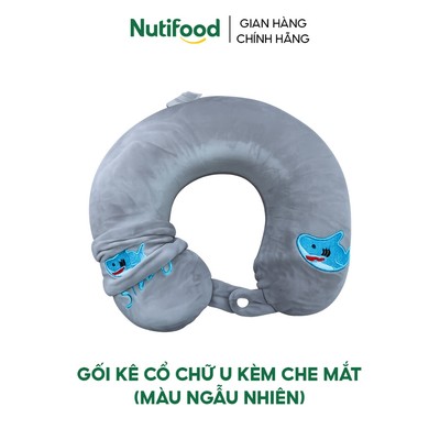 [Quà tặng không bán] Gối kê cổ chữ U kèm che mắt
