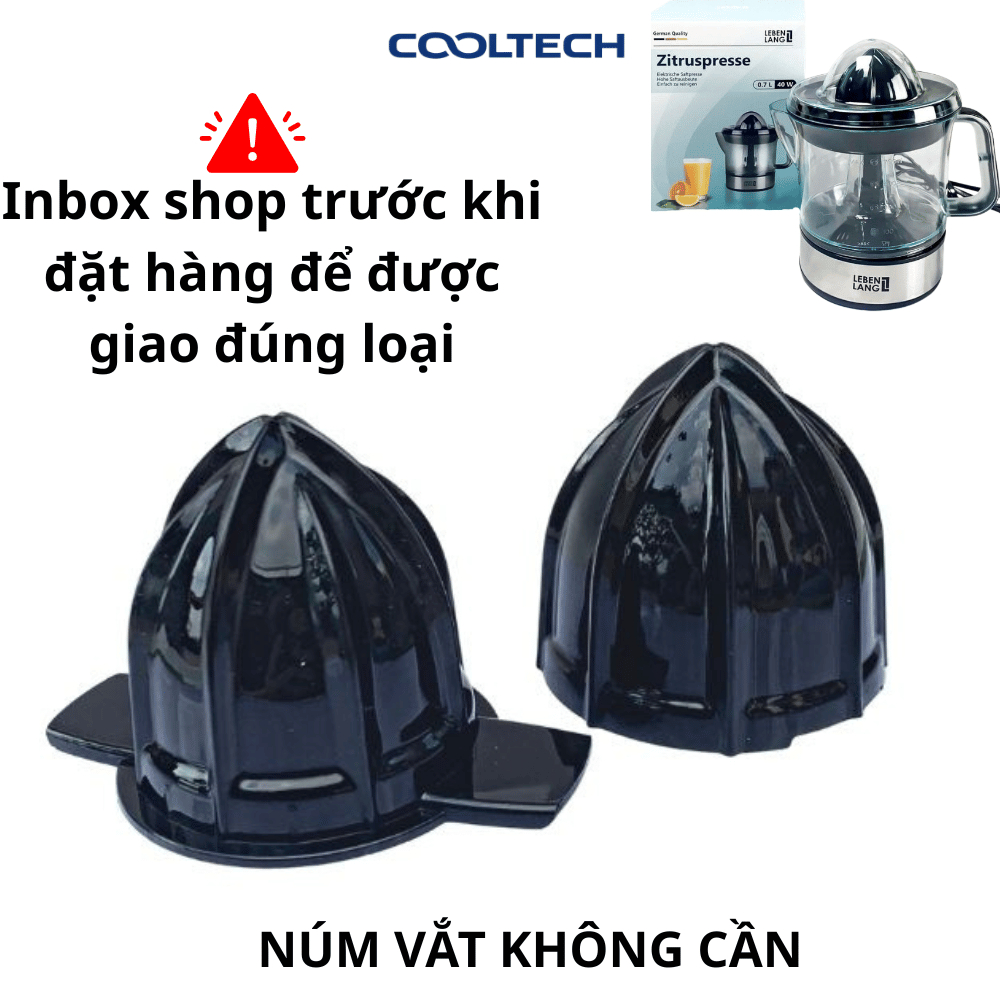 Đầu vắt, núm vắt cam dành cho máy LEBENLANG LB389