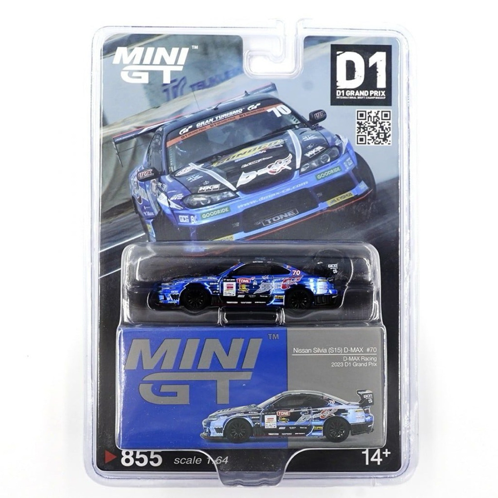 Xe mô hình Mini GT Nissan Silvia(S15) D-Max