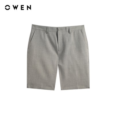 Owen - Quần short Trendy ST261018 màu Xám nhạt chất liệu Rayon spandex