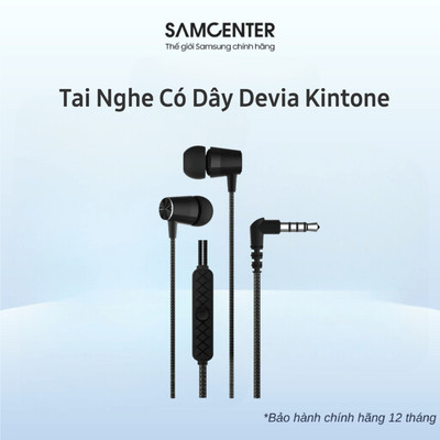 Tai Nghe Có Dây Devia Kintone Chính Hãng