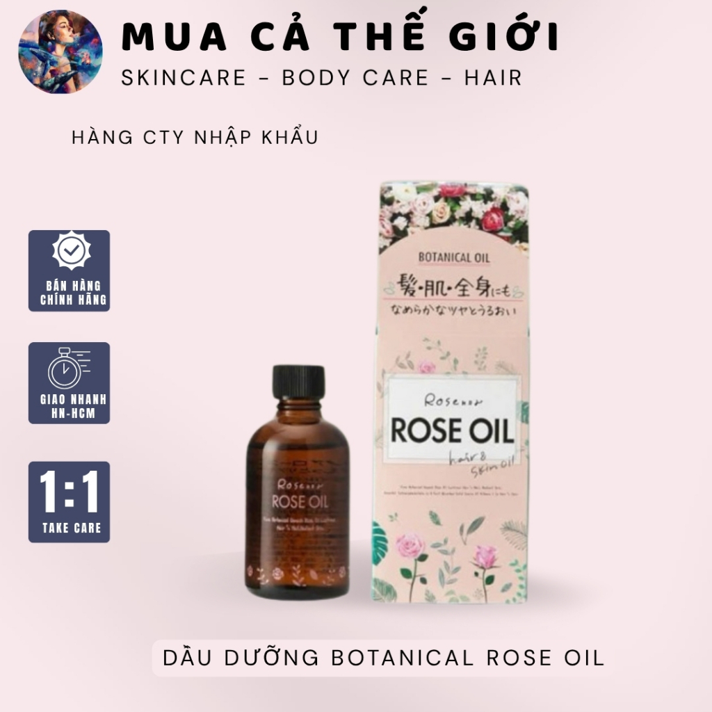 DẦU DƯỠNG BOTANICAL ROSE OIL