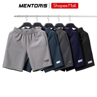 Quần Short Nam MENTORIS, Quần Đùi Thể Thao Vải Waffle 3D Thoáng Khí, Form Gọn Gàng Trẻ Trung MASR26S015