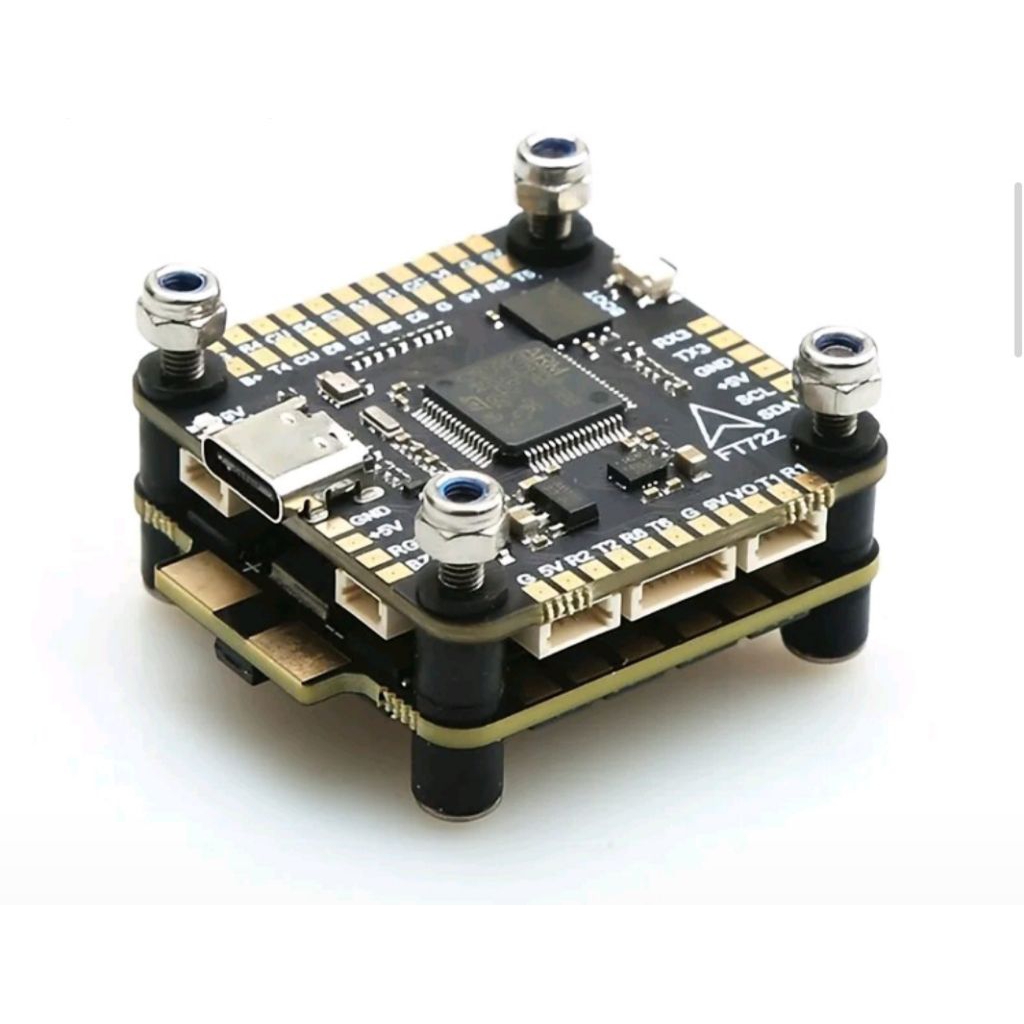 Bộ điều khiển chuyến bay F722 Stack F7, BLS-60A, ESC 4in1, BEC kép 3-6S, Thích hợp cho RC FPV, , Tươ