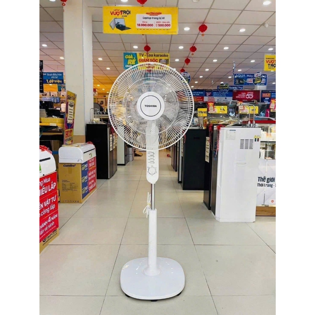 Quạt đứng Toshiba F-LSA10 (W/H/K)VN bảo hành 12 tháng chính hãng - F-LSA10(H)VN F-LSA10(K)VN F-LSA10