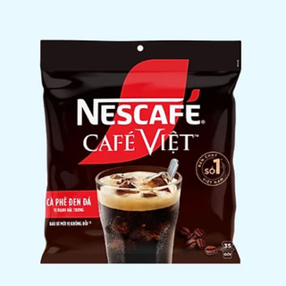 [Quà tặng ngẫu nhiên] Cà phê Hòa tan NESCAFÉ CAFÉ VIỆT 35 gói Vị Mạnh đặc trưng