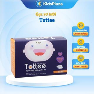 Gạc rơ lưỡi Tottee 30pcs cho bé - Chính hãng KidsPlaza