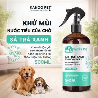 Xịt khử mùi nước tiểu, không gian cho chó Sả Trà Xanh giúp khử tận gốc mùi hôi khai, làm thơm nhanh chóng