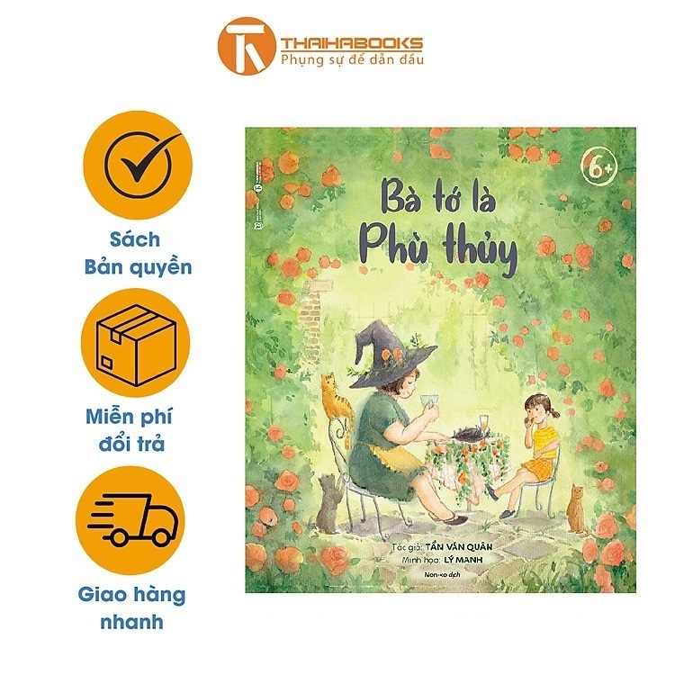 Sách - Bà Tớ Là Phù Thủy 6+