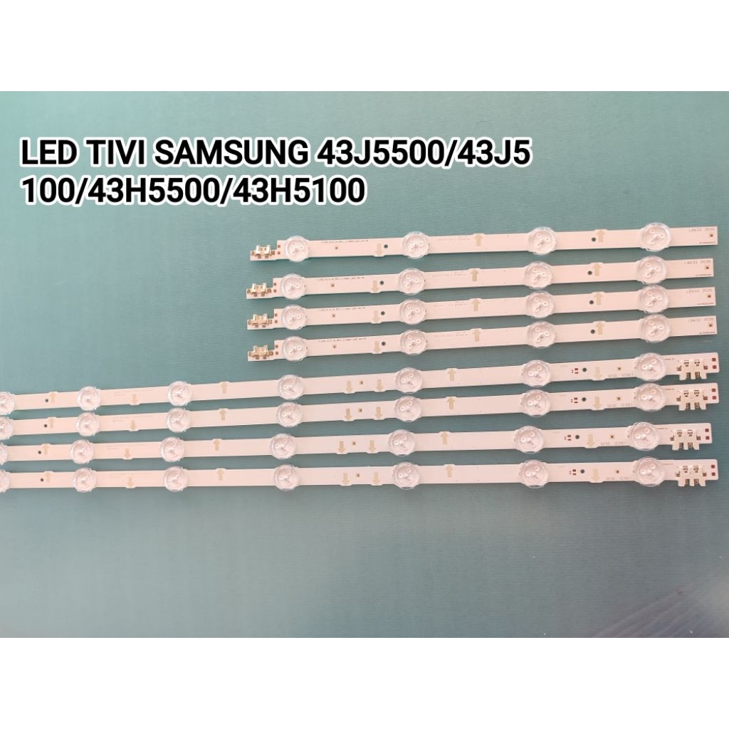 LED TIVI SAMSUNG 43J5500/43J5100/43H5500/43H5100-4 thanh 11 led A+B- 3V Loại 1