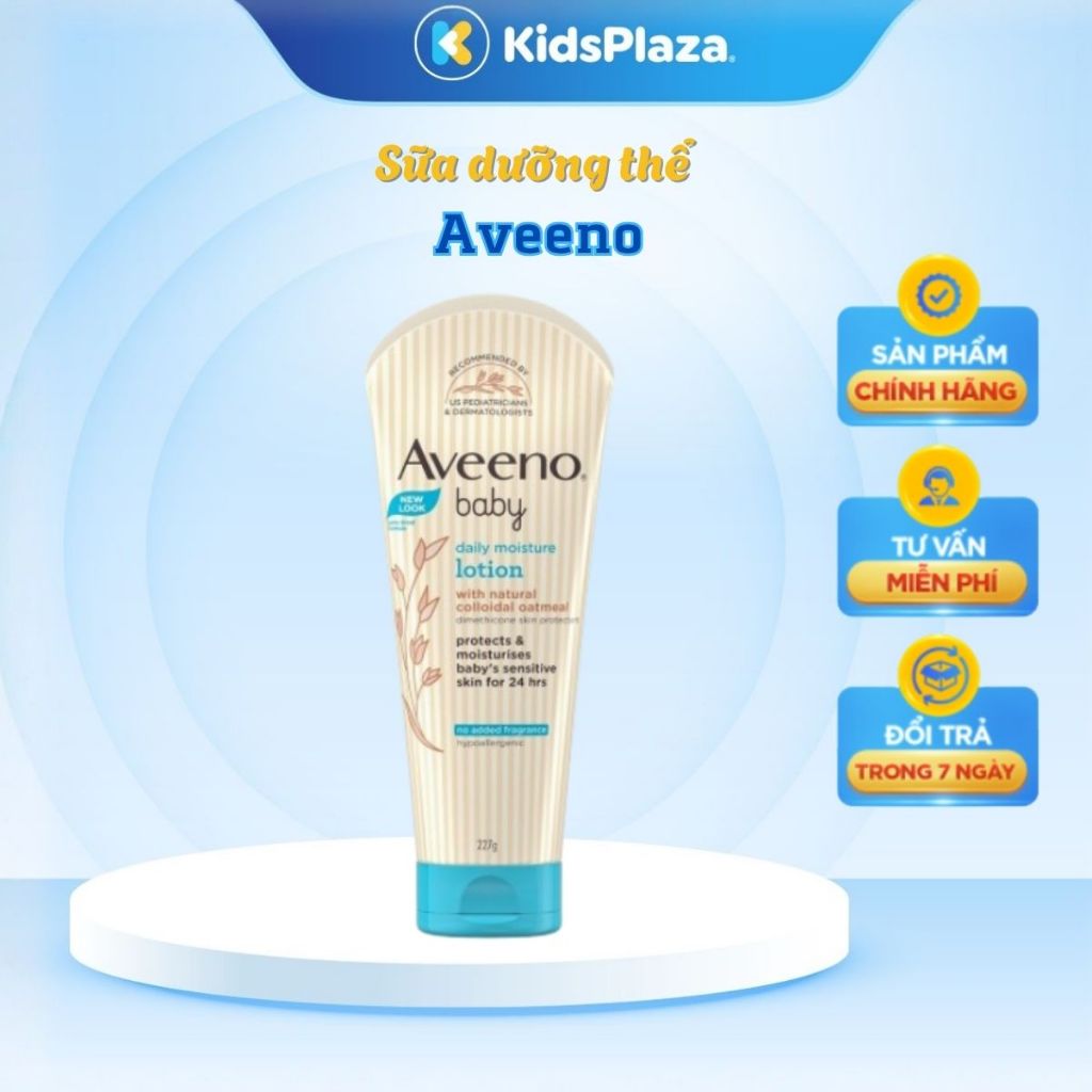 Sữa dưỡng thể cho bé Aveeno 227ml chính hãng - KidsPlaza