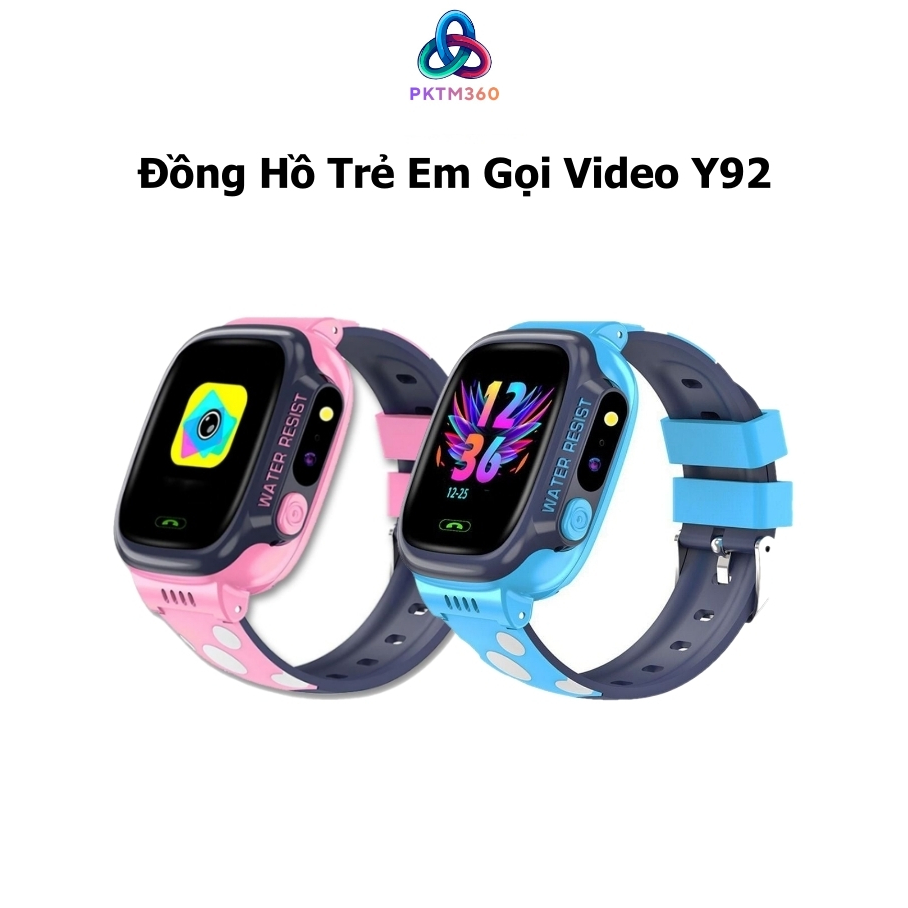 Đồng hồ thông minh trẻ em KidsPlus Y92 4G lắp sim nghe gọi hai chiều, Video Call 4G - HOT247